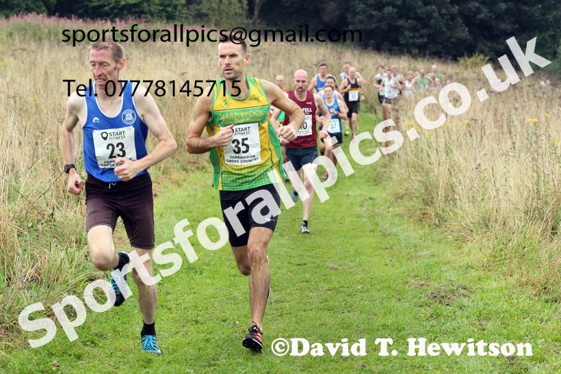 Senior Mens relay, 2021 Farringdon Open Cross Country, Sunderland . Photo: David T. Hewitson/Sports for All Pics